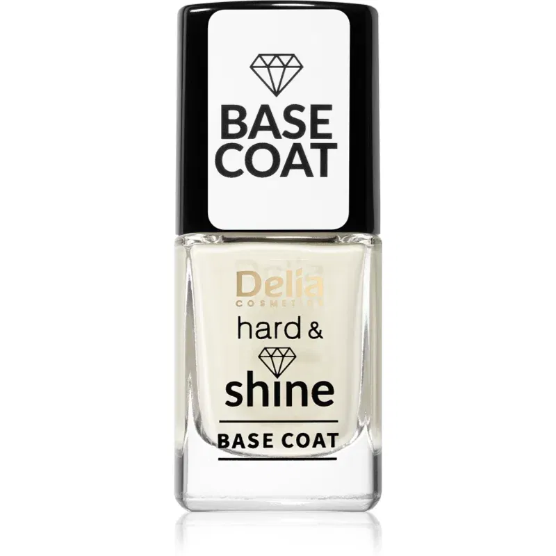 Delia Cosmetics Hard & Shine lac intaritor de baza pentru unghii 11 ml