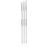 NEONAIL Nail Art Brushes set perii machiaj pentru unghii 3 buc