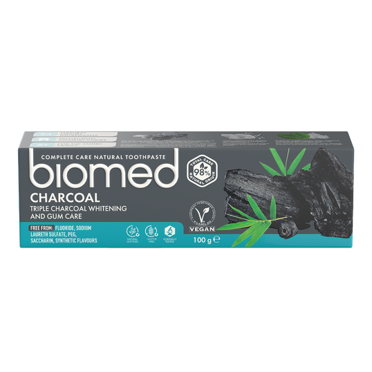 Pasta de dinti Charcoal, 75ml, Biomed