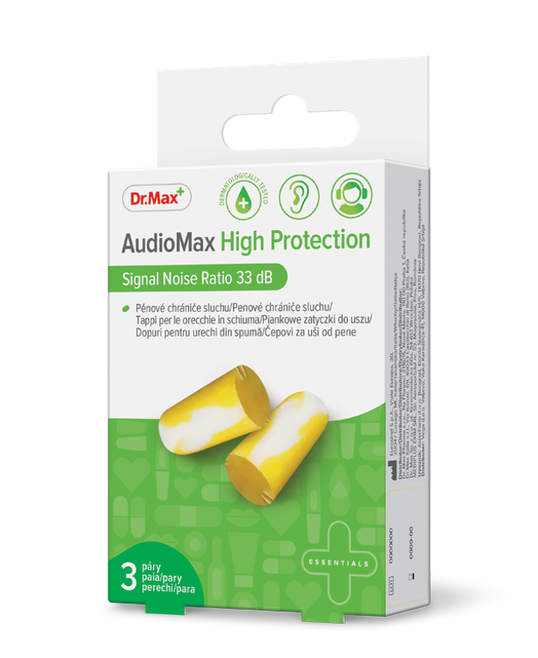 Dr. Max Dopuri din spuma pentru urechi, 3 perechi