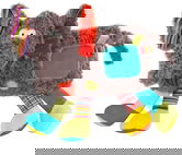 Jucarie termica din plus elefant cu recipient pentru apa calda/rece Raja, 0.8l, Sanger