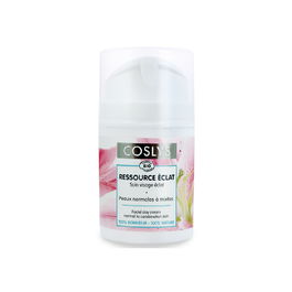 Crema hidratanta bio de zi si noapte pentru ten normal si mixt cu extract de crin, 50ml, Coslys