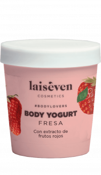 Iaurt de corp cu extract de capsuni, 300ml, Laiseven