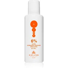Kallos KJMN Professional Hydrogen Peroxide emulsie activatoare 6% 20 vol. pentru uz profesonial 100 ml