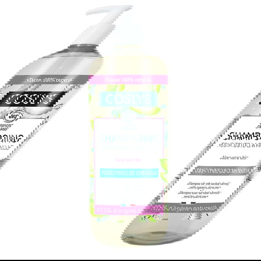 Sampon bio utilizare zilnica pentru toata familia cu Aloe Vera, 1000ml, Coslys