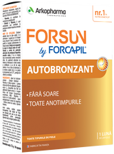 Forsun by Forcapil Autobronzant, 30 capsule