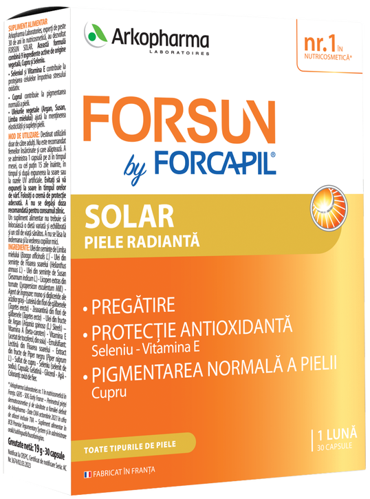 Forsun by Forcapil Solar, 30 capsule