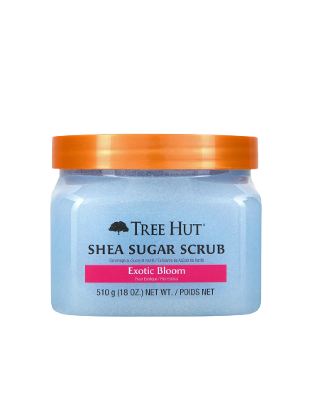 Scrub de corp Exotic Bloom Shea Sugar, 510g, Tree Hut