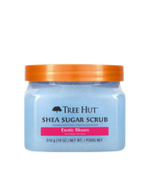 Scrub de corp Exotic Bloom Shea Sugar, 510g, Tree Hut