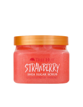 Exfoliant pentru corp Strawberry, 510g, Tree Hut