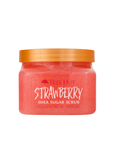 Exfoliant pentru corp Strawberry, 510g, Tree Hut