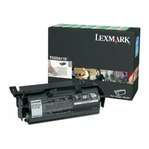 Toner Lexmark 0T650A11E (Negru - program return)