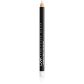 NYX Professional Makeup Eye and Eyebrow Pencil creion de ochi cu trasare precisă culoare 906 White 1.2 g