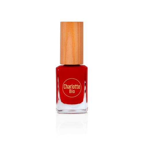 Lac vegan de unghii Rouge Prfait, 10ml, Charlotte Bio