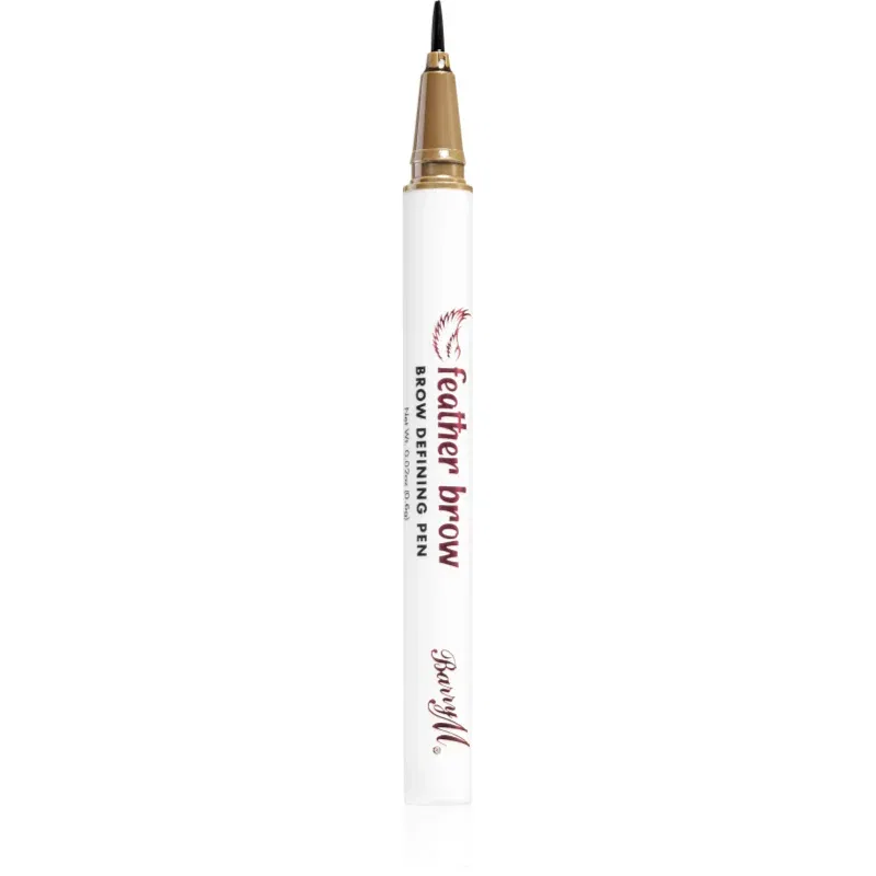 Barry M Feather Brow Defining Pen creion pentru sprancene culoare Light 1,2 g