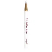 Barry M Feather Brow Defining Pen creion pentru sprancene culoare Light 1,2 g