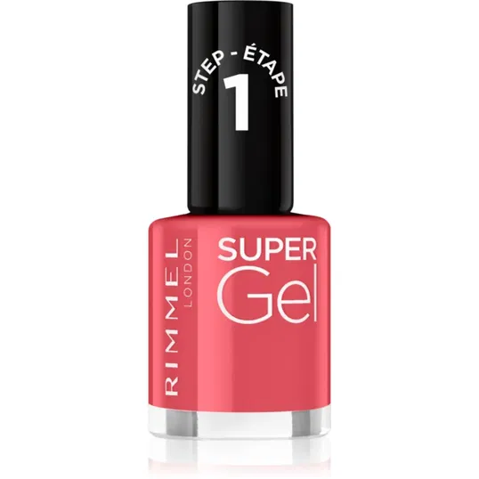 Rimmel Super Gel gel de unghii fara utilizarea UV sau lampa LED culoare 032 Cocktail Passion 12 ml