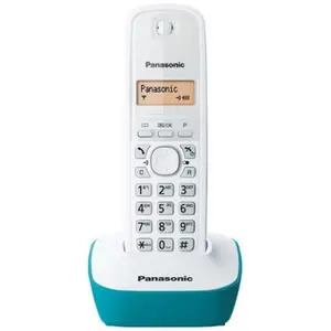 Telefon Fix Panasonic KX-TG1611FXC (Alb/Blue)
