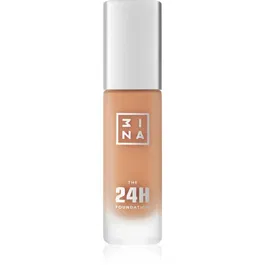 3INA The 24H Foundation machiaj matifiant de lungă durată culoare 618 Sand 30 ml