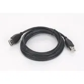 Cablu prelungitor USB 2.0 GEMBIRD CCP-USB2-AMAF-6, conectori auriti, 1.8m