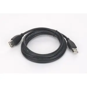 Cablu prelungitor USB 2.0 GEMBIRD CCP-USB2-AMAF-6, conectori auriti, 1.8m