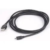 Cablu de date Gembird CCP-MUSB2-AMBM-6, MicroUSB, 1.8m, bulk (Negru)