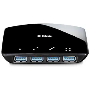 Hub USB 3.0 D-Link Superspeed 4 porturi