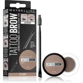 MAYBELLINE NEW YORK Tattoo Brow pomadă din gel pentru sprâncene culoare 01 Taupe 3.5 ml