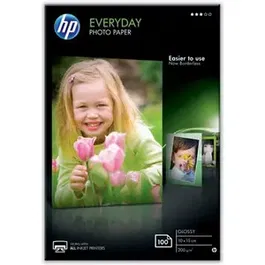 Hartie Foto HP Everyday Glossy, 10 x 15 cm (100 coli)