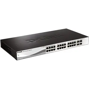 Switch D-Link DGS-1210-28P&#44; 24 porturi + 4 Combo SFP