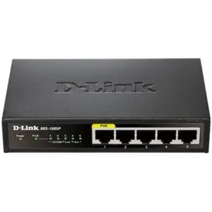 Switch D-Link DES-1005P&#44; 5 porturi