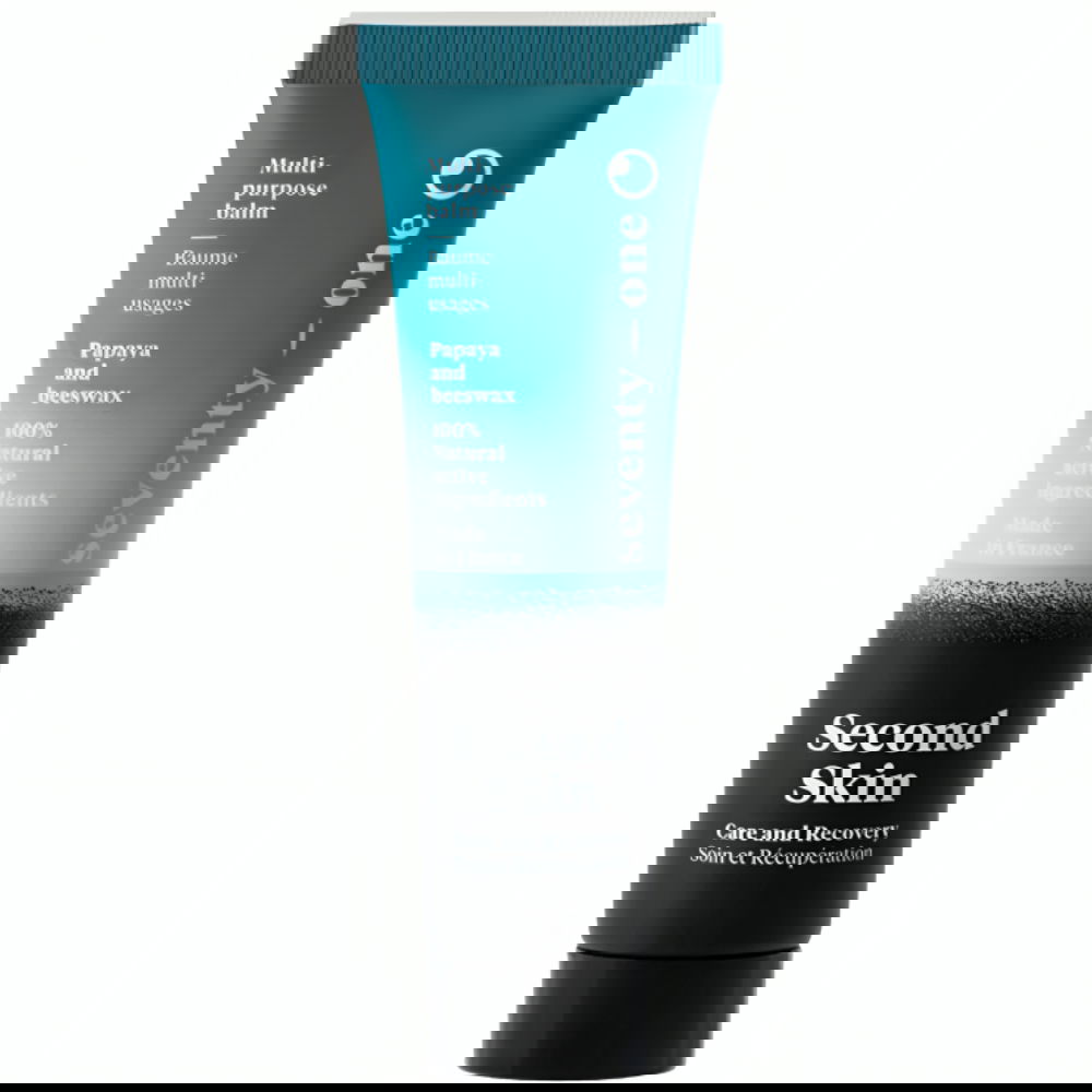 Ulei balsam multifunctional pentru fata si corp hidratant reparator si calmant Second Skin, 30ml, Seventy One Percent