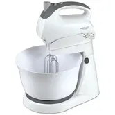 Mixer cu bol Adler AD 4202, 300 W, 5 trepte (Alb)