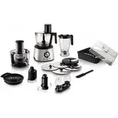 Robot de bucatarie Philips Avance Collection HR7778/00, 1300W, 2.4 l bol (Argintiu cu negru)