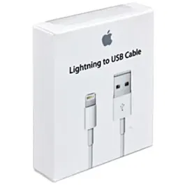 Cablu de date Apple MD818ZM pentru Apple Lightning, 1 m, blister (Alb)