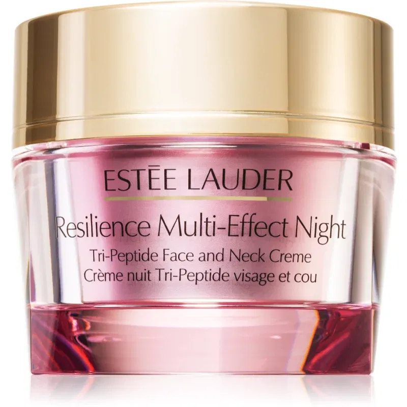 Estée Lauder Resilience Multi-Effect Night Tri-Peptide Face and Neck Creme crema de noapte cu efect lifting pentru față și gât 50 ml