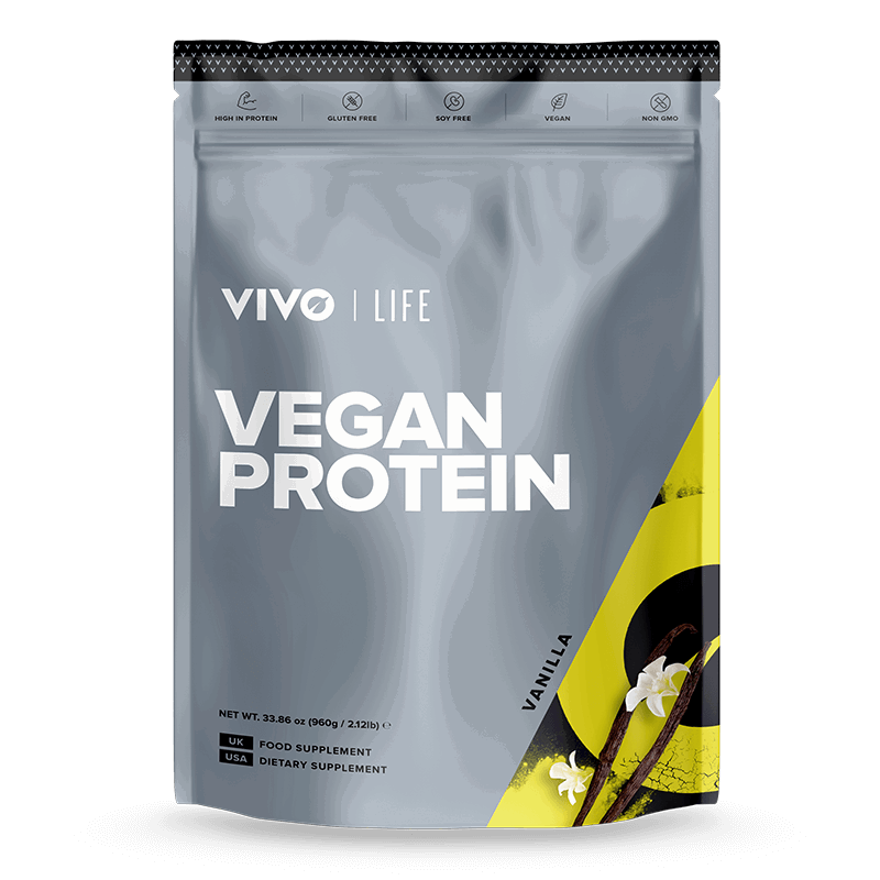 Proteina vegetala cu aroma de Vanilie Life, 900g, Vivo