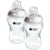 Tommee Tippee Natural Start Anti-Colic biberon auto-sterilizant Medium Flow 3 m+ 2x340 ml