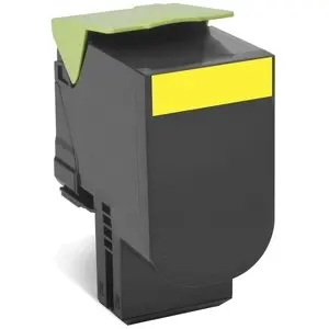 Toner Lexmark 80C20Y0 (Galben)