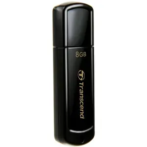 Stick USB Transcend JetFlash 350 8GB (Negru)