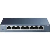 Switch TP-Link TL-SG108&#44; 8 porturi, Gigabit, Carcasa metalica