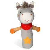 NUK Happy Farm jucărie fluierătoare moale 3m+ Donkey 1 buc