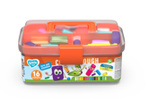 Set plastilina si accesorii pentru modelaj 16 culori Lovin, 1 bucata, Oktoclay