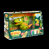 Set plastilina cu accesorii si jucarie pentru modelaj Lovin Dino Max, 1 bucata, Oktoclay