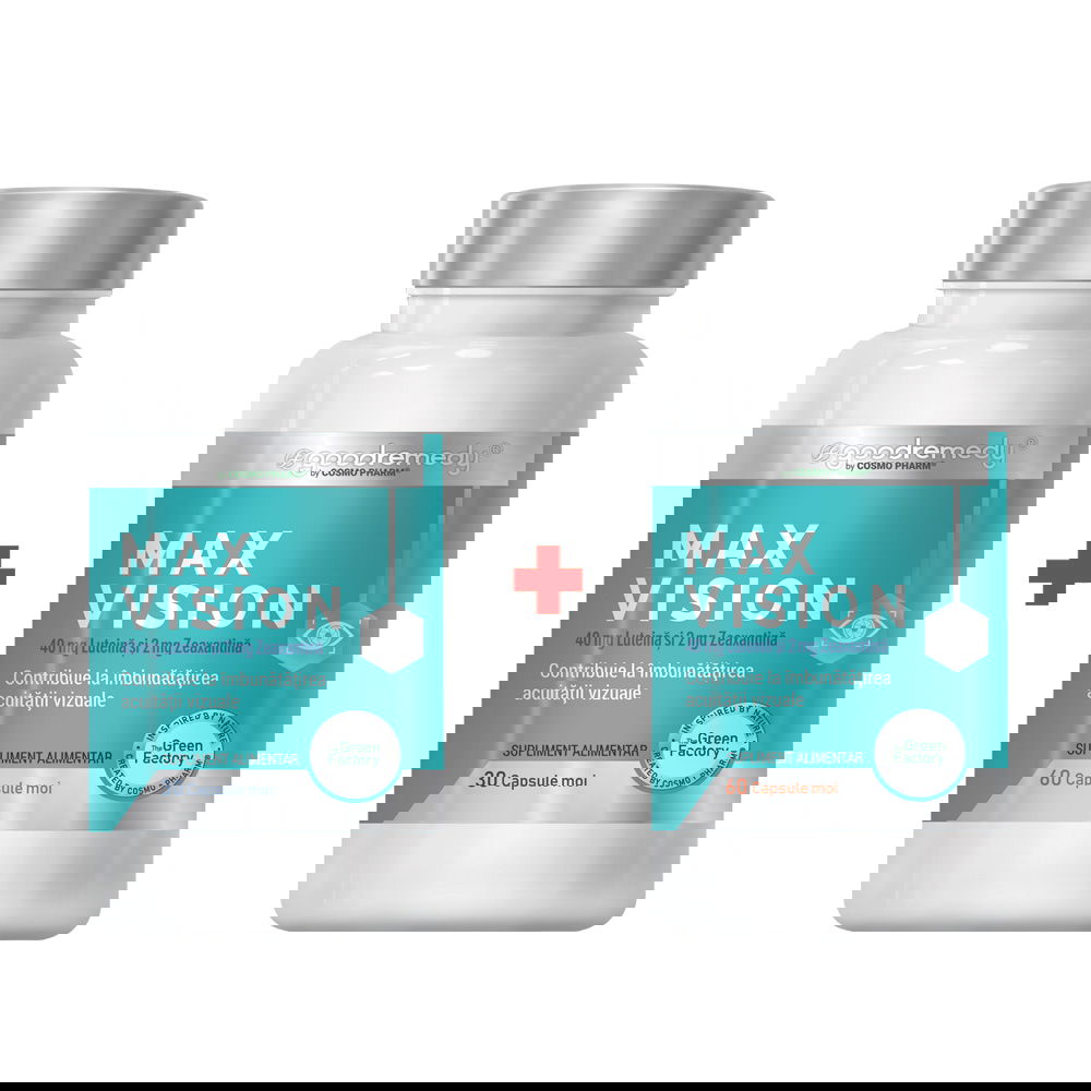 Pachet Max Vision Good Remedy, 60 + 30 capsule, Cosmopharm