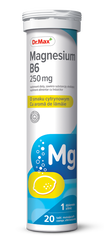 Dr. Max Magnesium B6 250mg, 20 comprimate efervescente