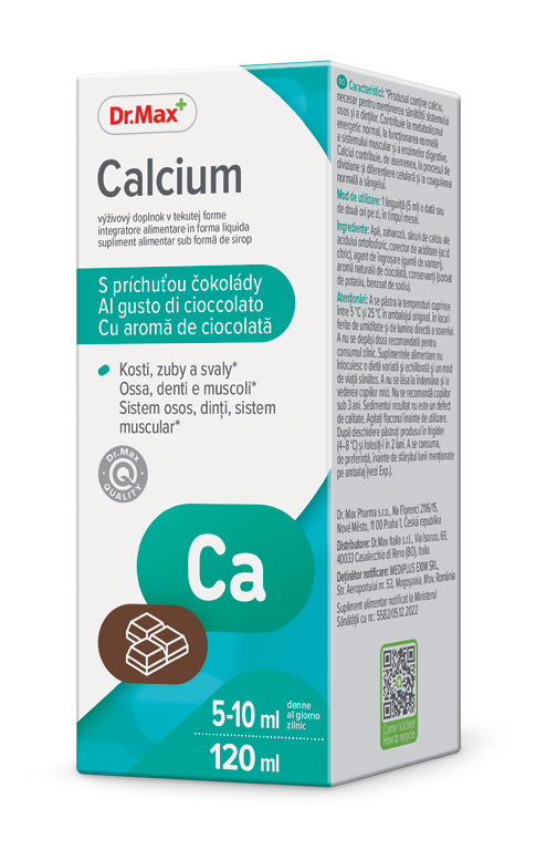 Dr. Max Calcium Sirop, 120ml