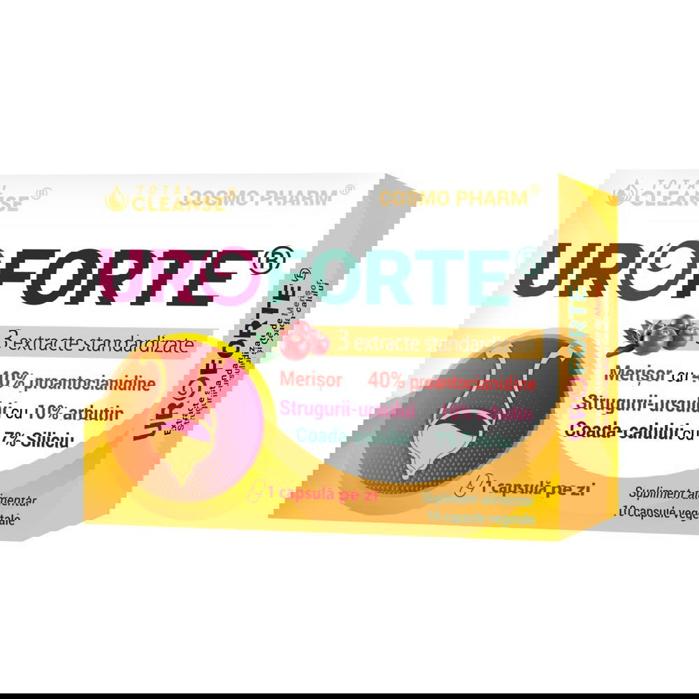 Uroforte, 10 capsule, Cosmopharm