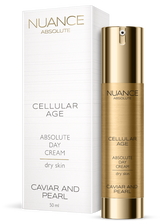 Crema de zi pentru ten uscat Caviar and Pearl, 50ml, Nuance
