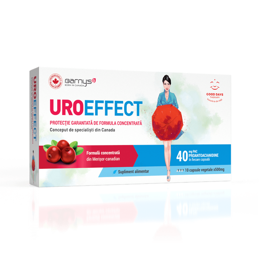 Uroeffect, 10 capsule vegetale, Good Days Therapy